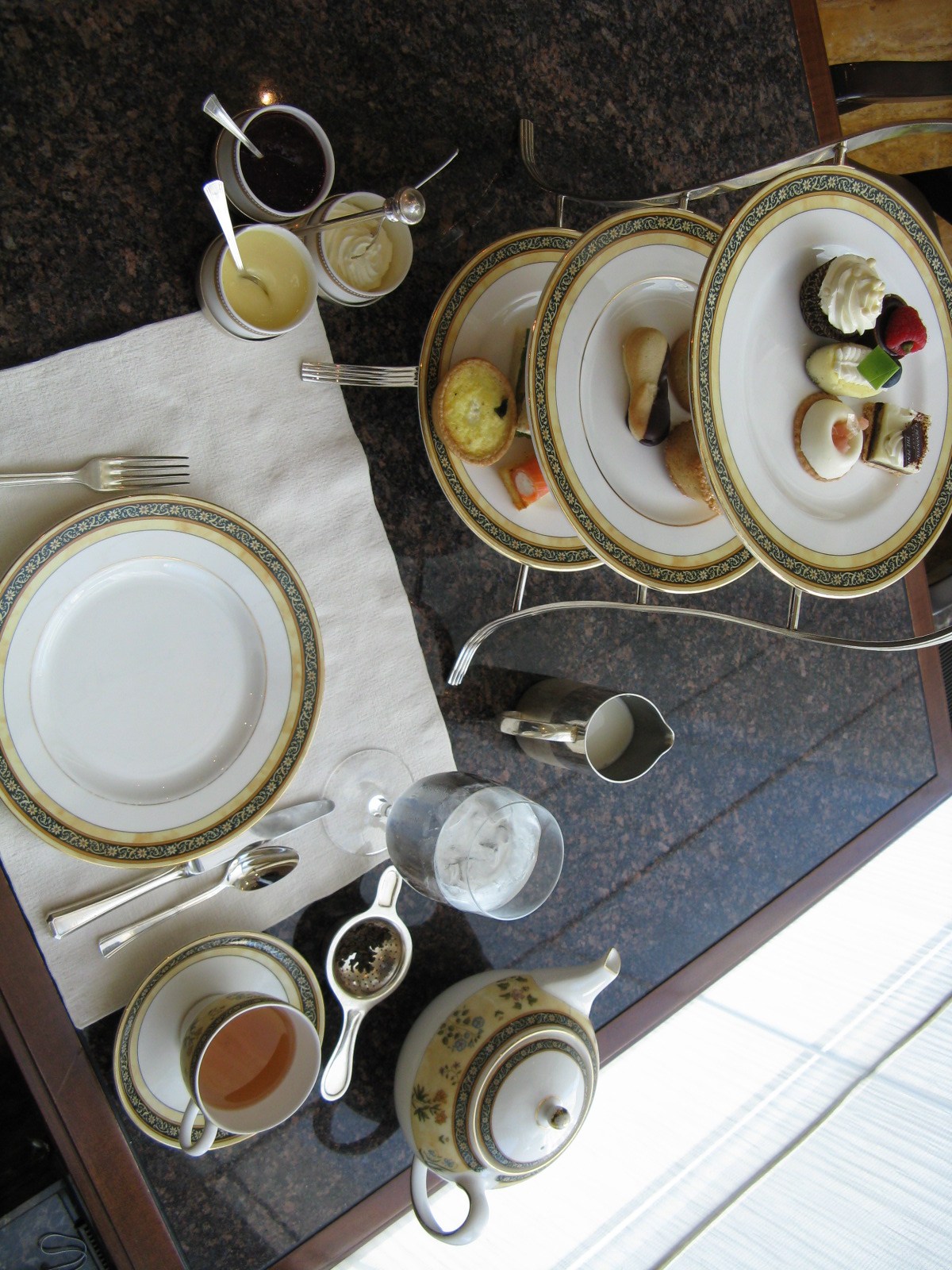 Afternoon Tea at The Peninsula Hotel, Chicago
