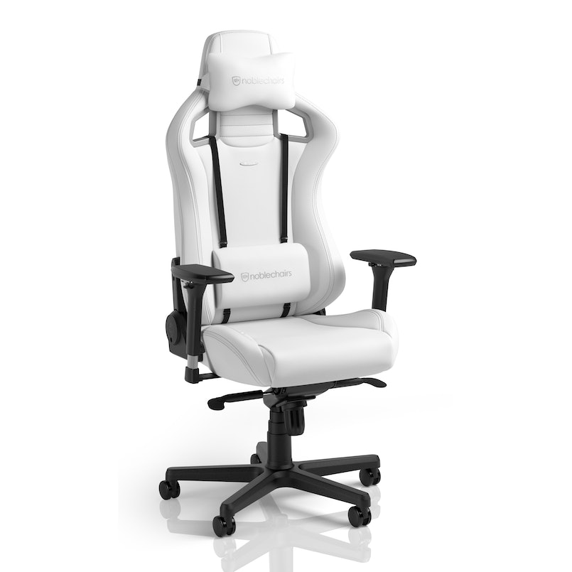 Noblechairs EPIC Gaming Chair White Edition HighTech Vinyl HighTech