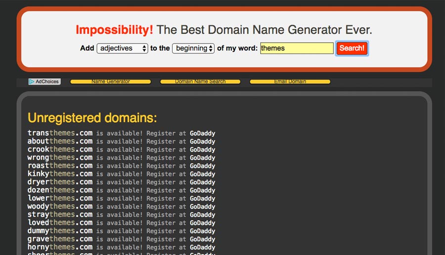 7 Best Domain Finder Tools and Business Name Generators