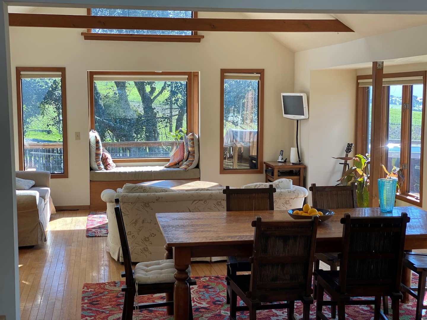 Farmhouse Vacation Rental Overlooking Tomales Bay Pt Reyes Seashore