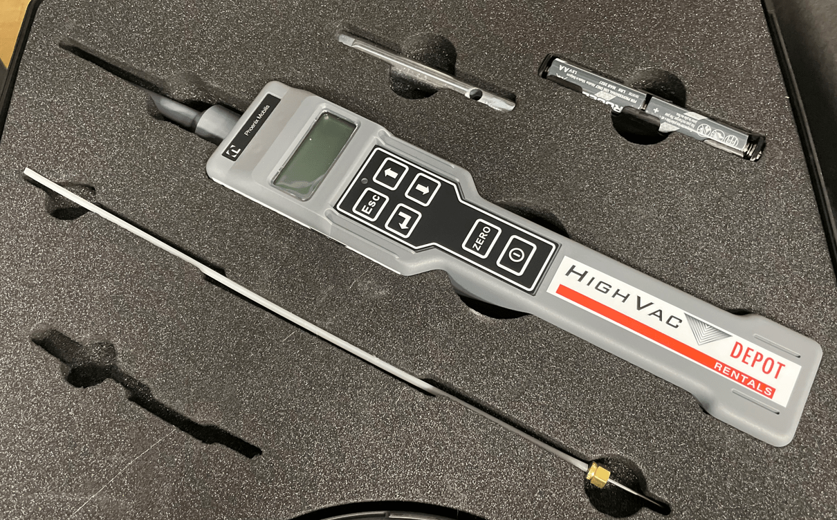 Handheld Helium Leak Detector Rental High Vac Depot