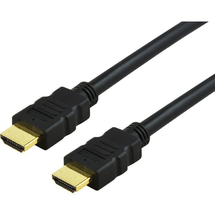 HDMI to HDMI Cable (Thin) 0.5m/20” High Voltage