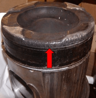 Piston Crowns Failure Analysis
