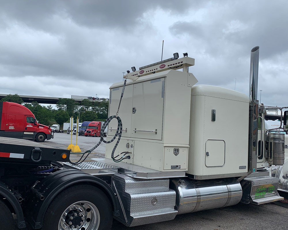 Custom Semi Headache Rack Custom Semi Accessories Highway Products Inc.