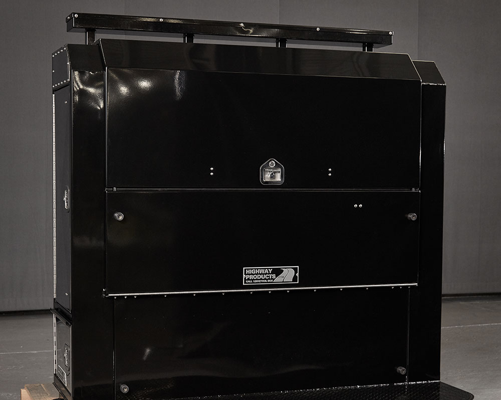 Custom Semi Headache Rack Custom Semi Accessories Highway Products Inc.