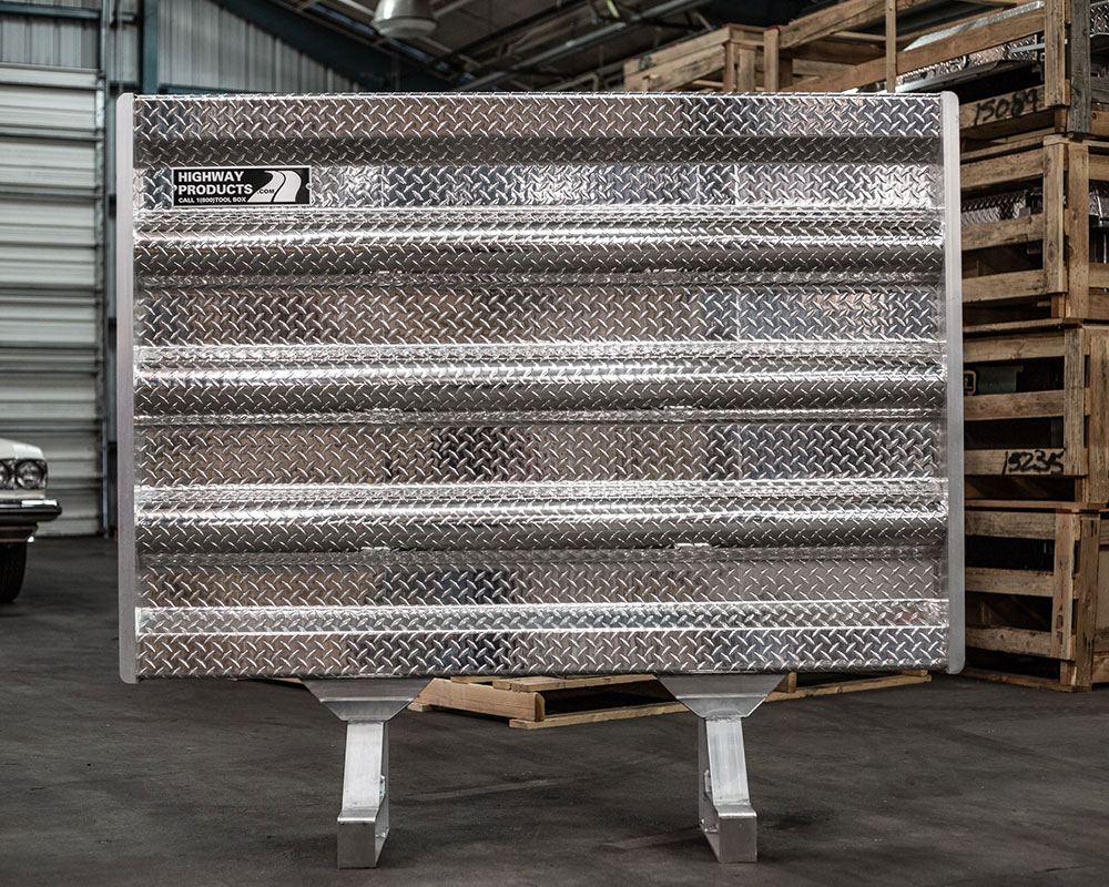 Custom Semi Headache Rack Custom Semi Accessories Highway Products Inc.