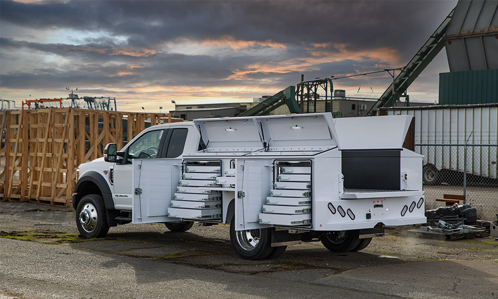 Aluminum Service Body Work Trucks Built to Last Forever Highway