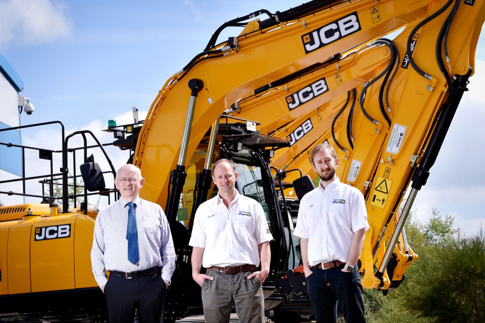 Ridgway celebrates 50 years of history as a JCB customer with huge