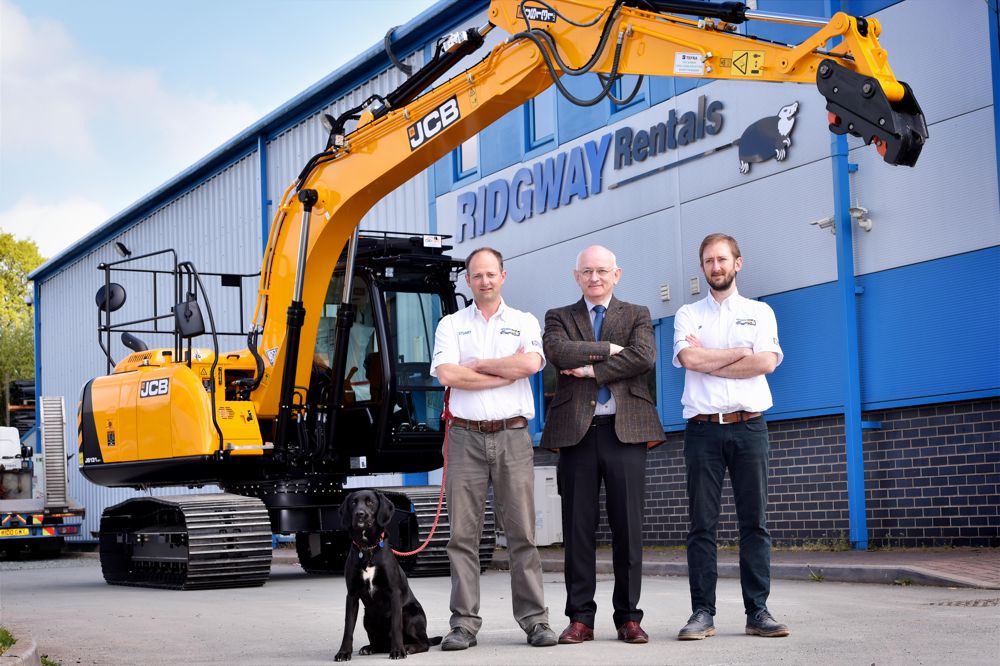 Ridgway celebrates 50 years of history as a JCB customer with huge