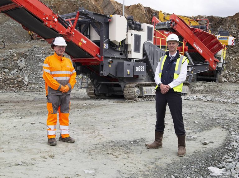 Sandvik and Macleod Construction celebrating 20 year partnership