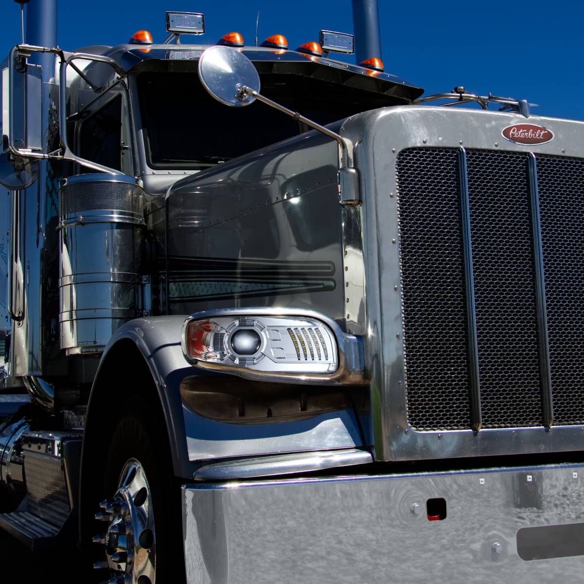 JW Speaker introduces Headlight upgrade for Peterbilt Trucks Highways