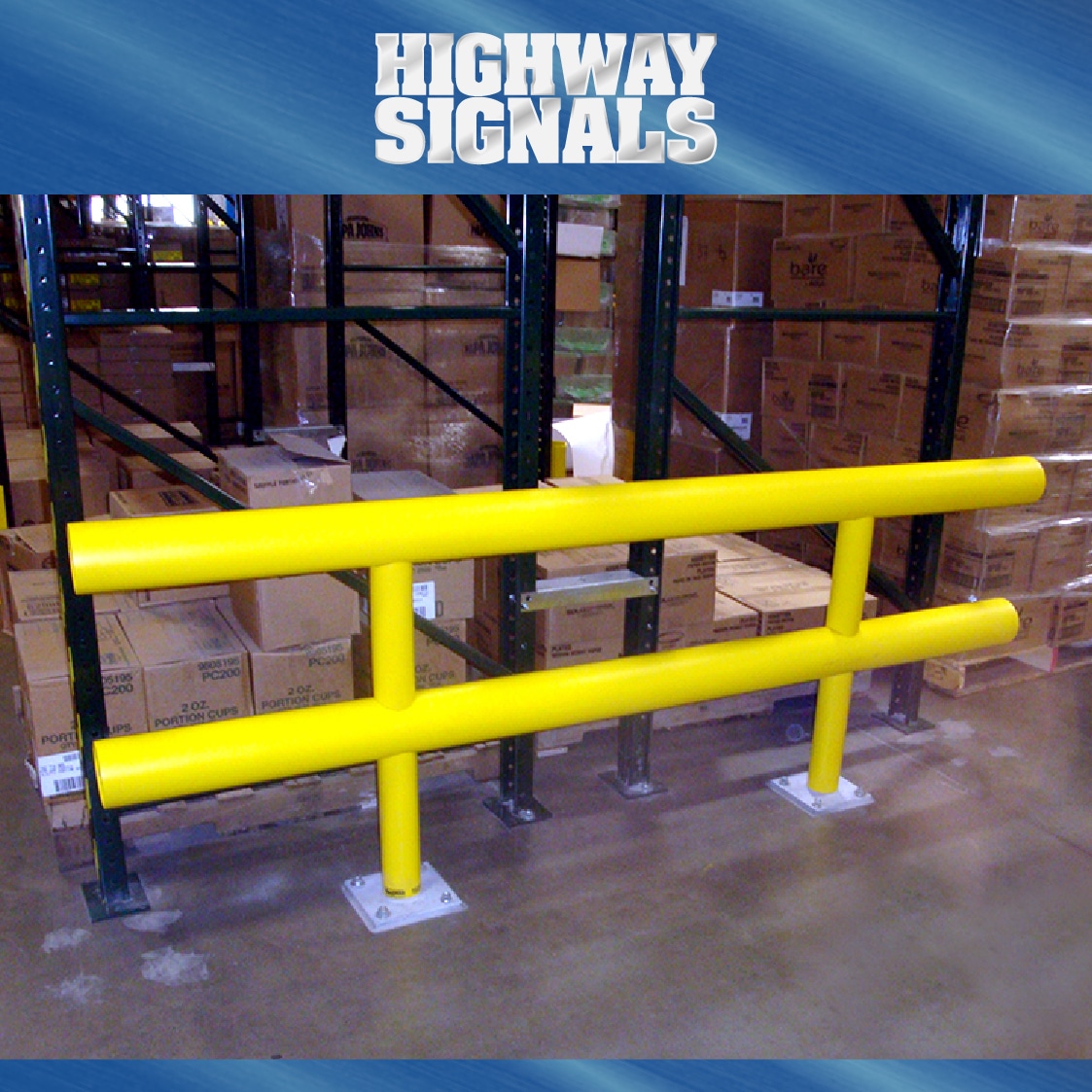 Standard Guardrail Highway Signals