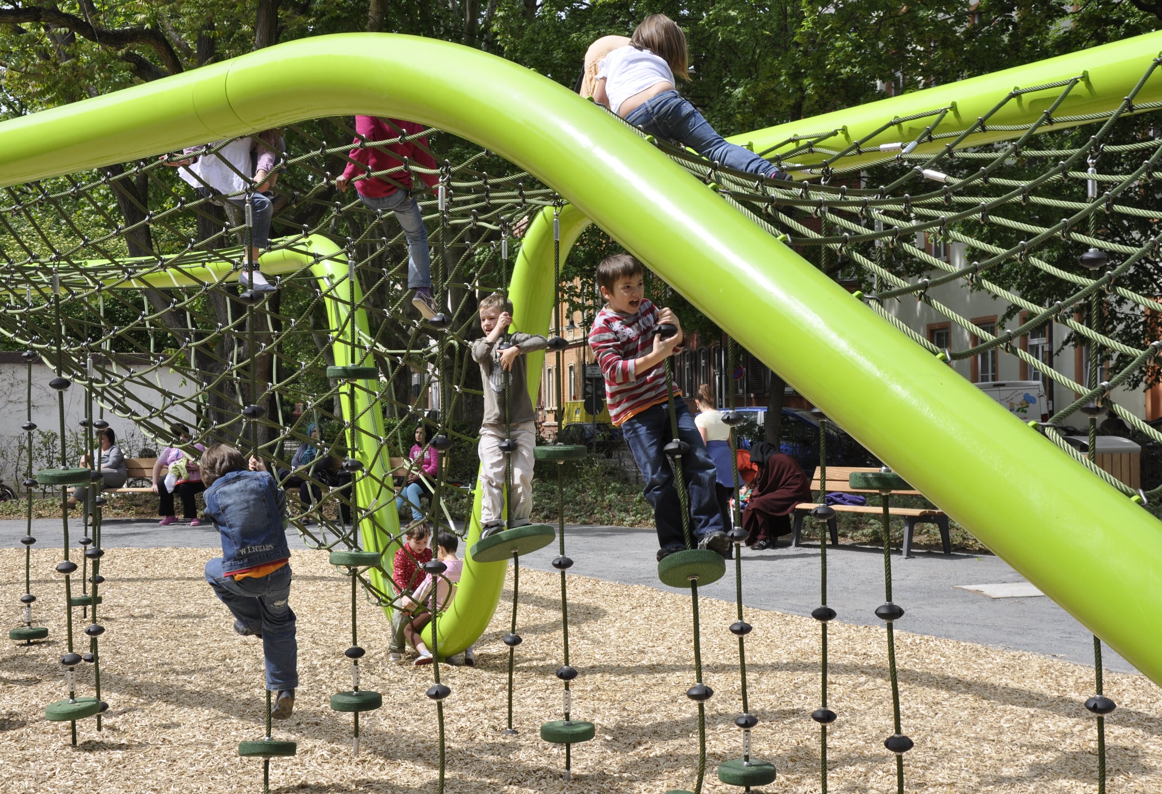 New Playground Equipment Inspired Playgrounds & Parks