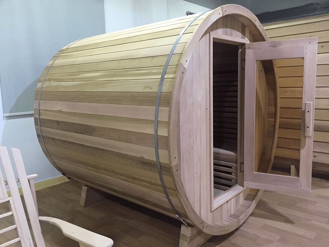 Outdoor Barrel Saunas For Sale WAJA Sauna