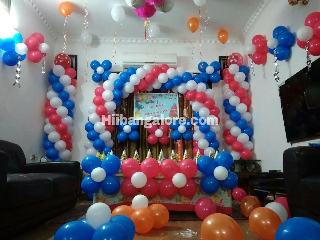 Balloon decoration for a birthday party bangalore Catering services in Bangalore, Best