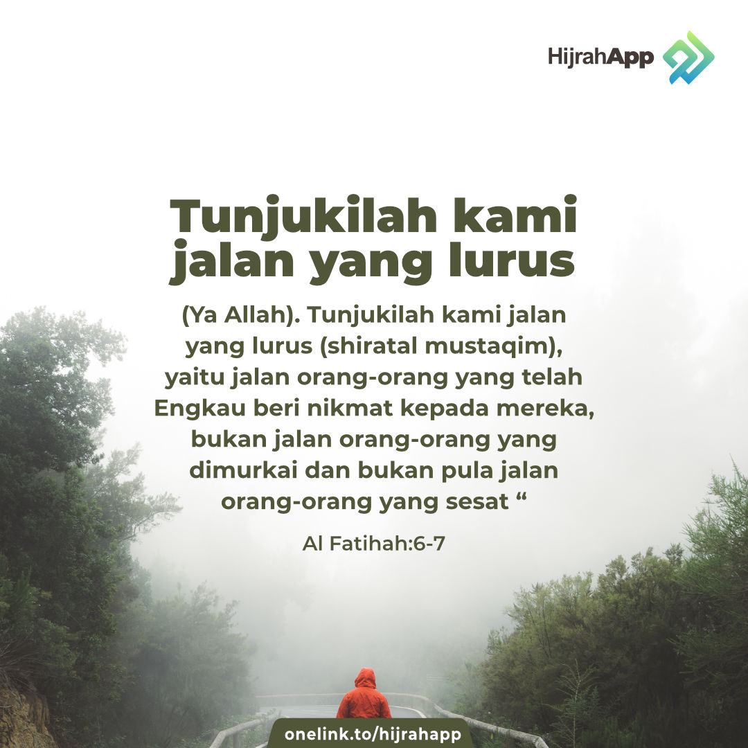 Shiratal Mustaqim, Petunjuk Jalan yang Lurus HijrahApp