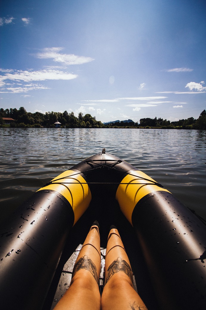 Stand Up Paddle oder Packraft? Hikanoe