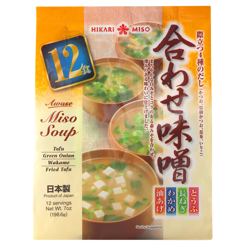 Instant Miso Soup Awase Hikari Miso 1 in Japan