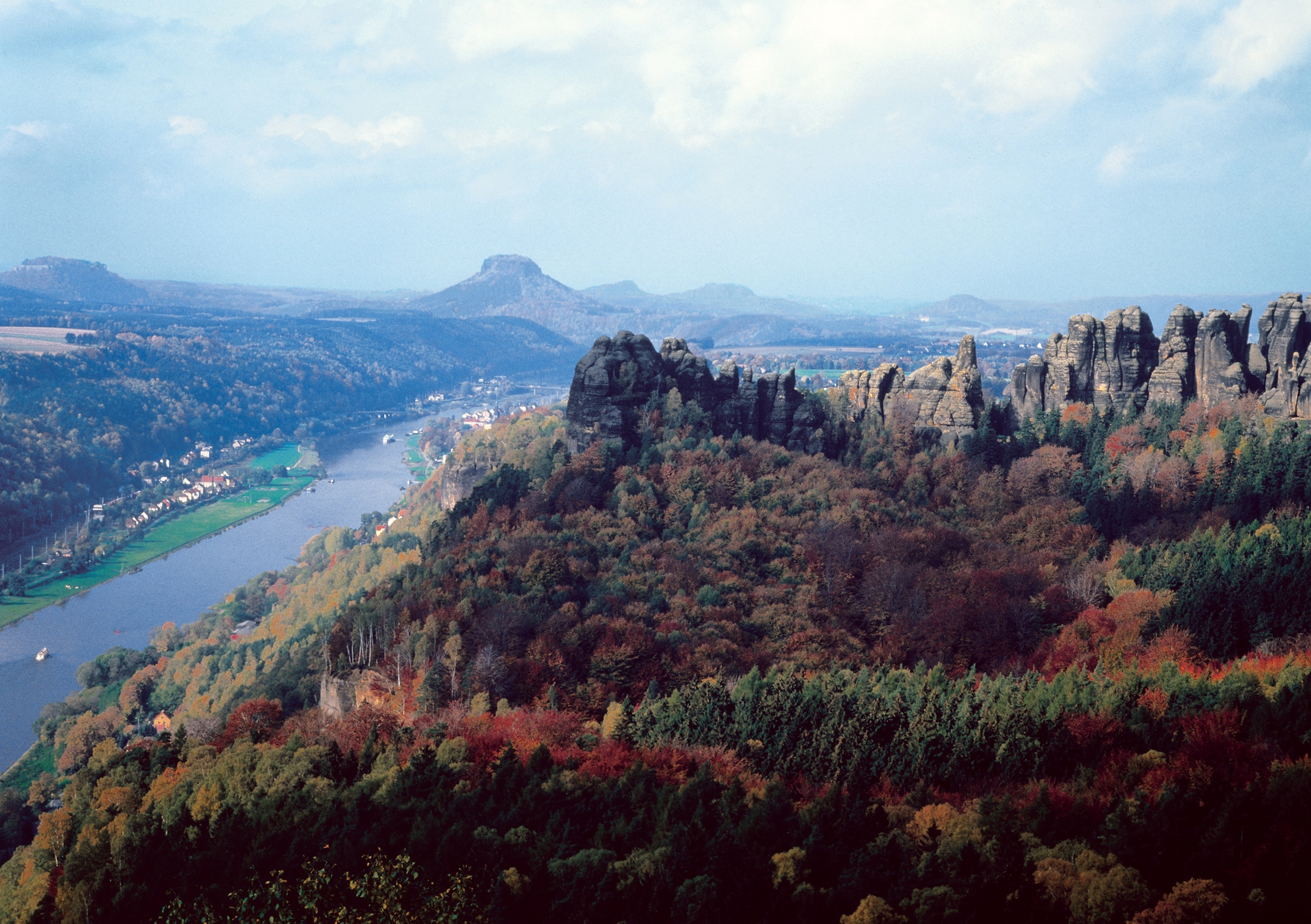 Urlaub Sächsische Schweiz Geburtsort des Freeclimbing