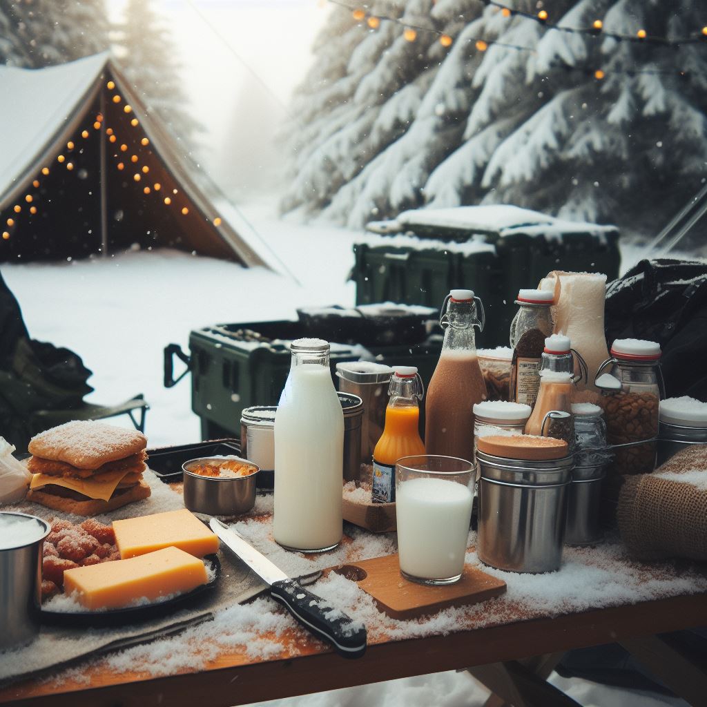 How To Keep Food From Freezing in Winter Camping?