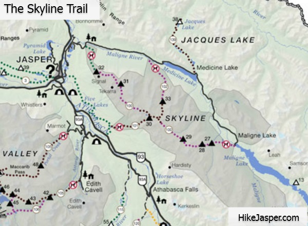 Hike Jasper The Skyline Trail