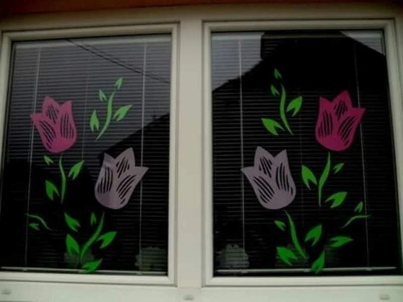 24 Excuisite DIY Easter Window Decorations You Need To Copy From ASAP