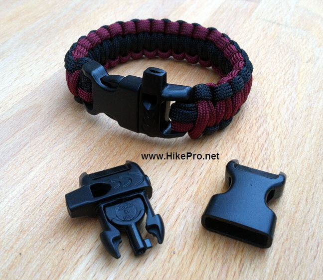 550 Paracord Survival Bracelet Covert Band universal handcuff key