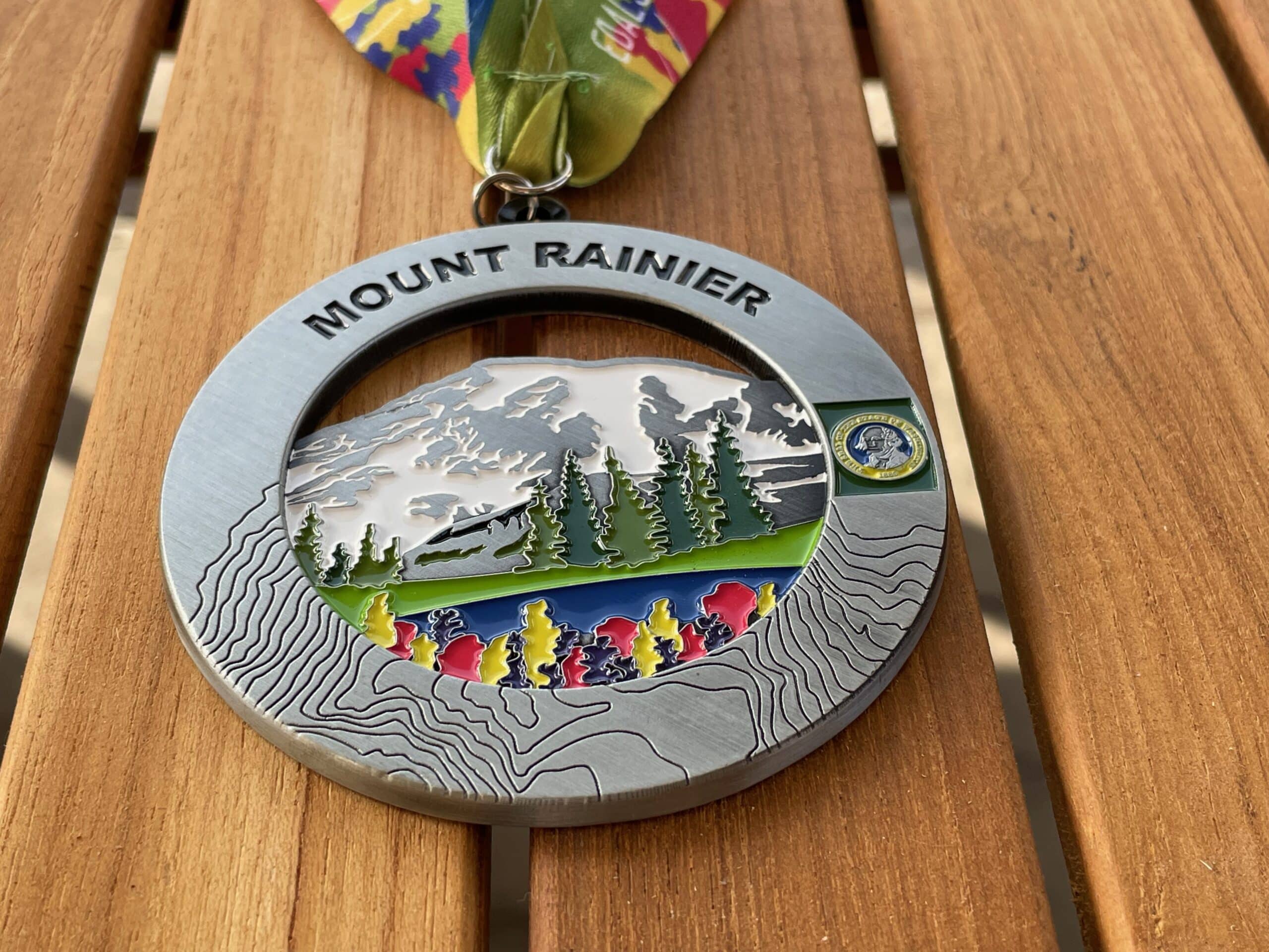 Mount Rainier Medal Hikermedals