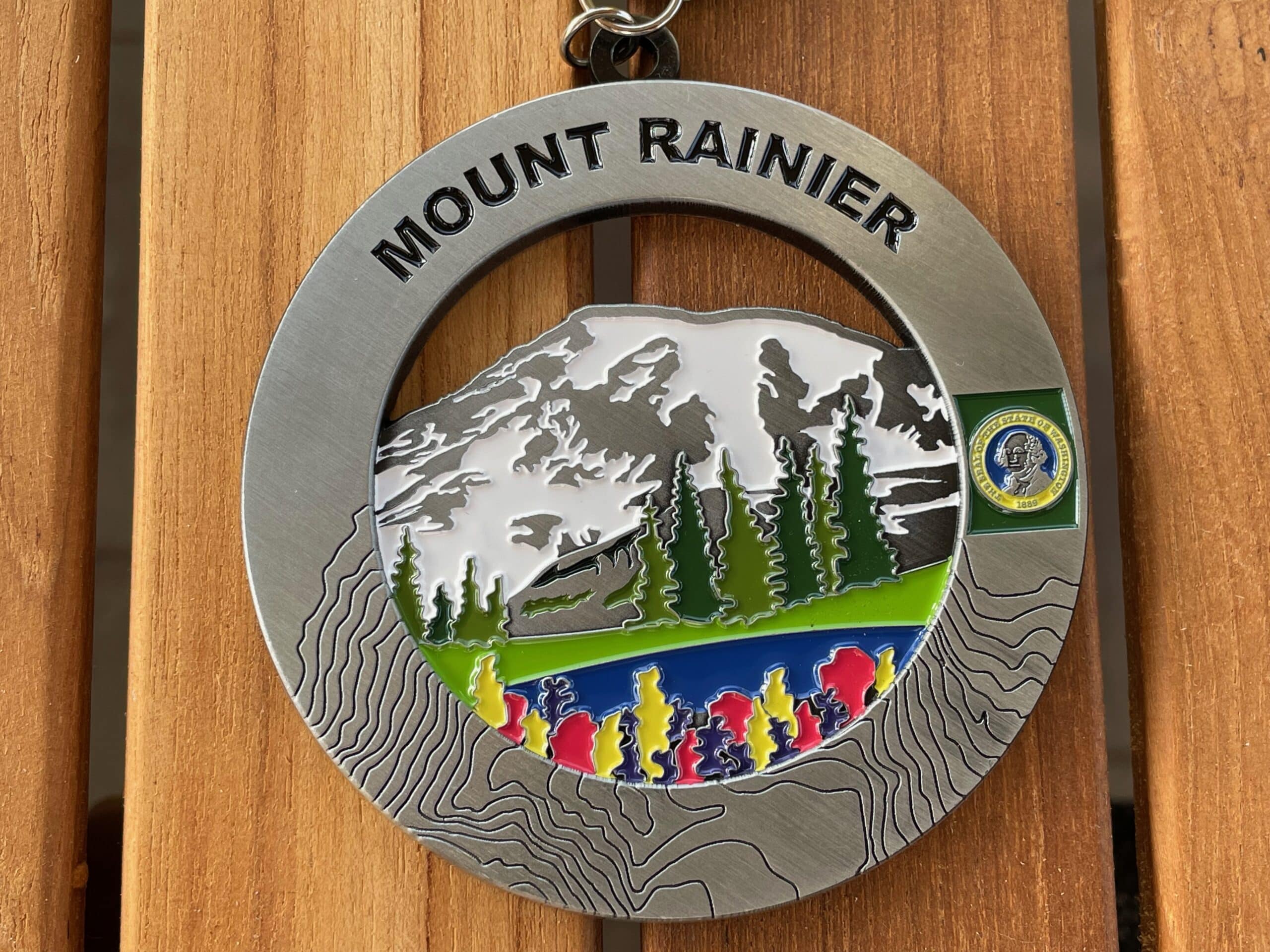 Mount Rainier Medal Hikermedals
