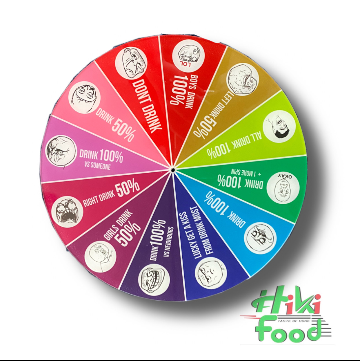 Drinking Game Roulette / Game Con Quay Uong Shot Hikifood