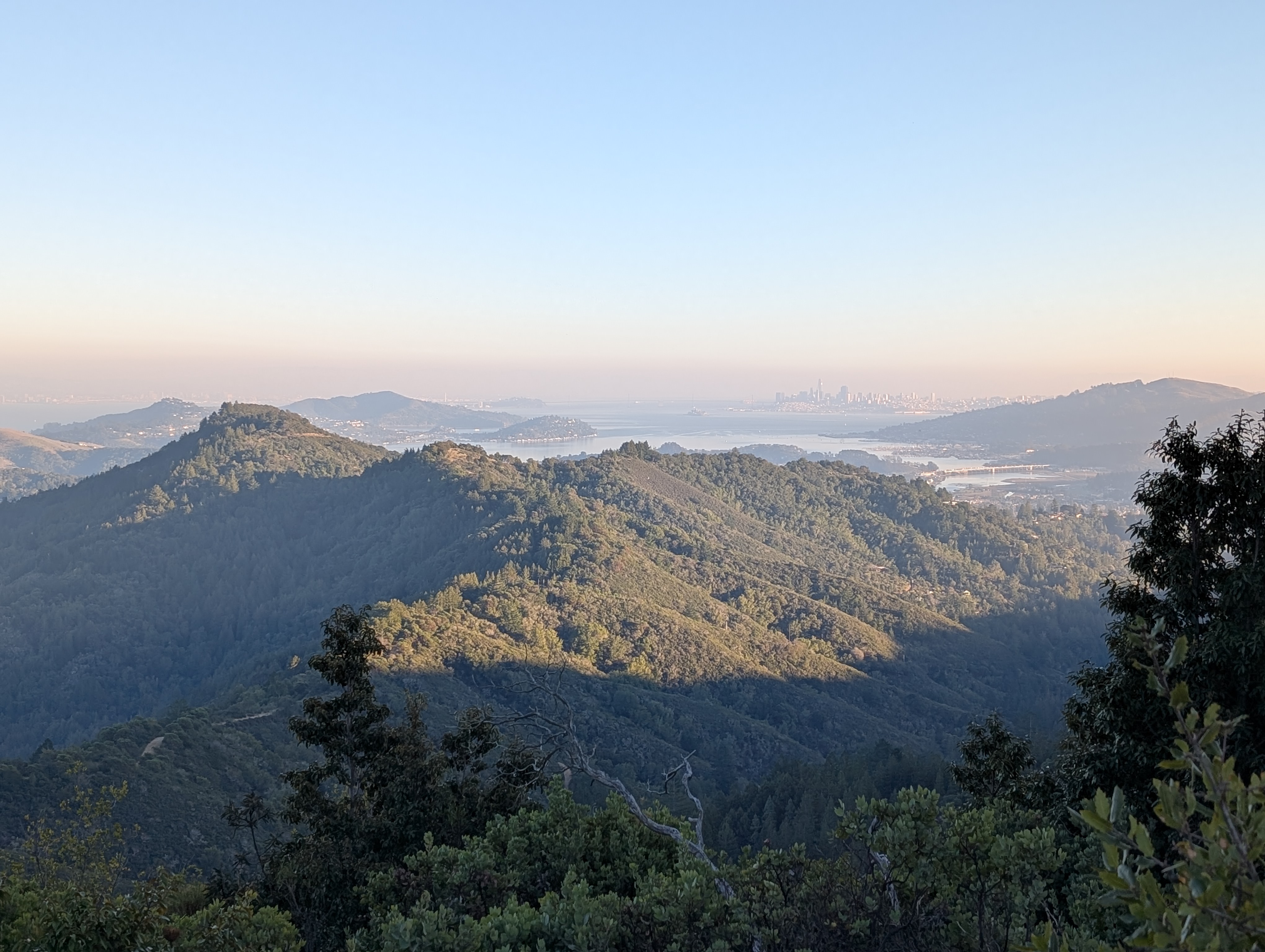 Mount Tamalpais Panoramic Hwy to East Peak · Hiking by Transit