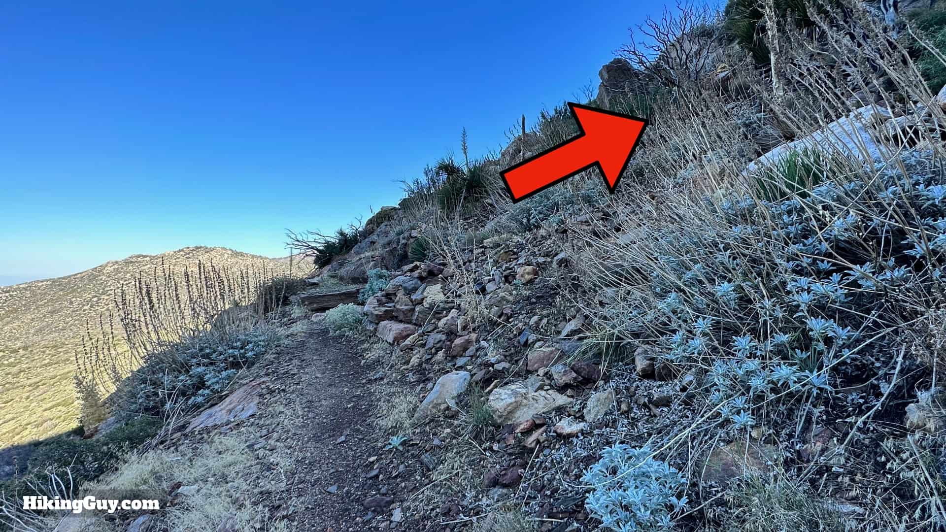 Hike Apache Peak (CA) on the Spilter Peak Trail