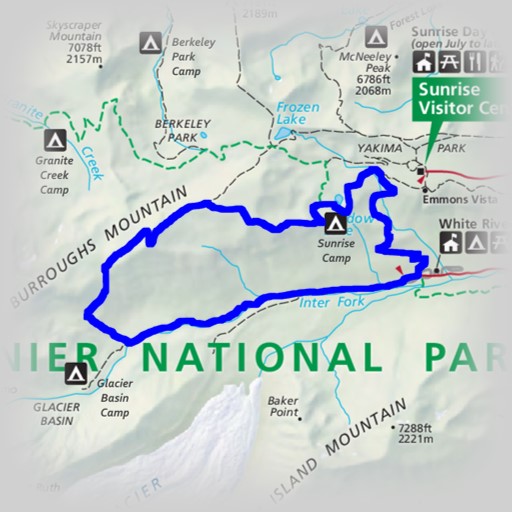 Hiking Tahoma Glacier Basin / Burroughs Loop