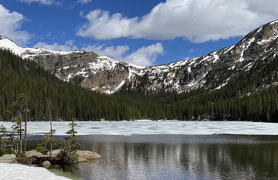 Hiking Trails in Colorado Timberline Lake Trail