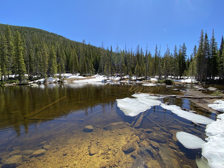 Hiking Trails in Colorado Timberline Lake Trail