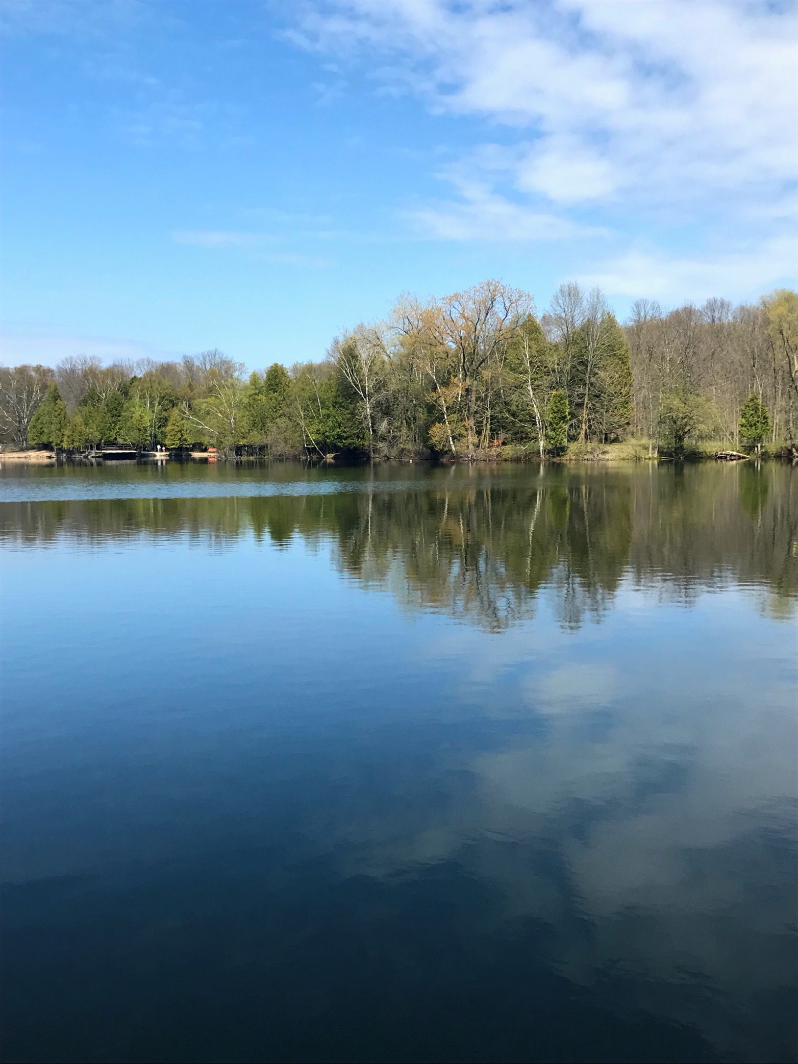 Harrington Beach State Park — the Quarry Lake, the Great Lake, and