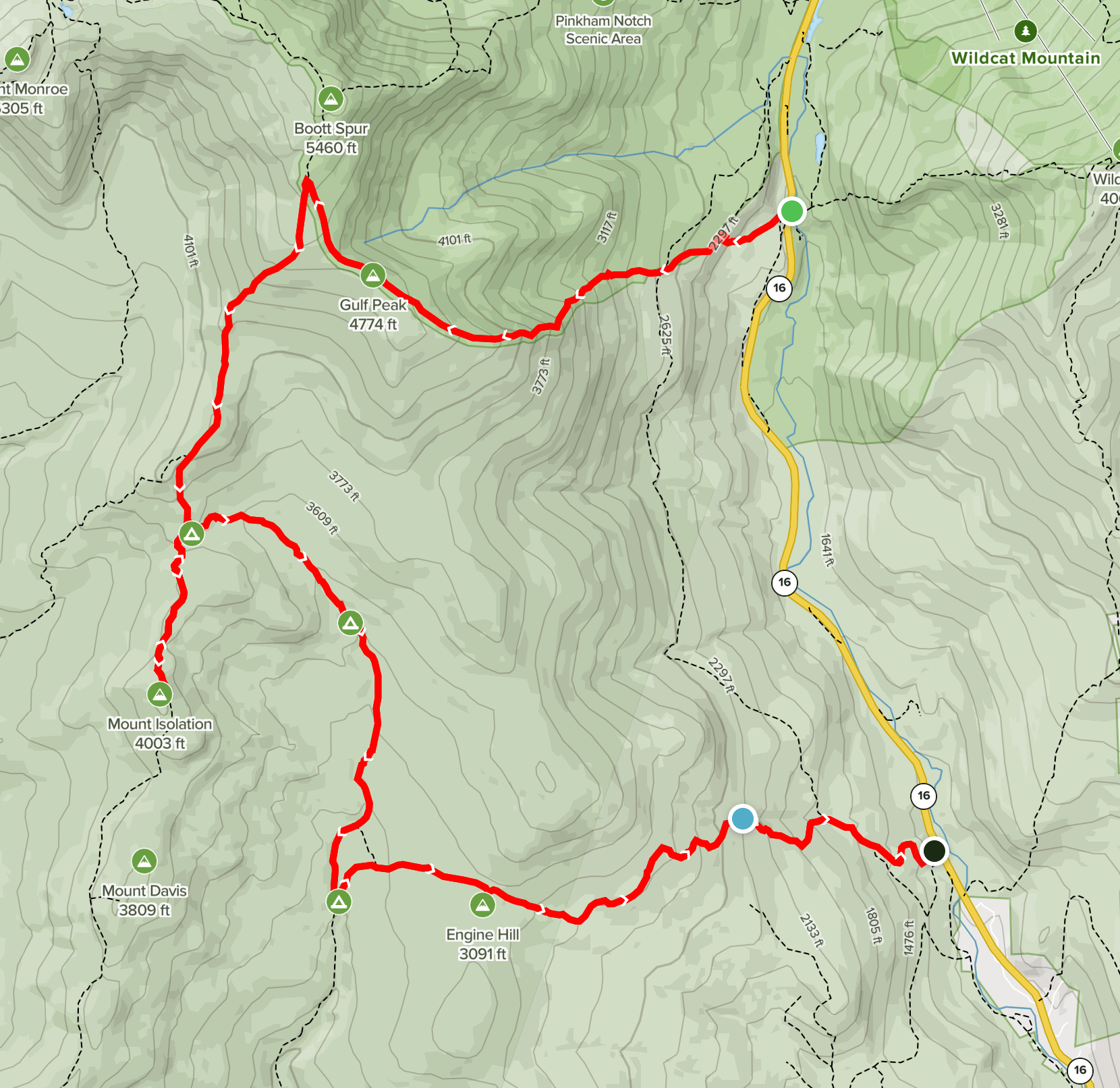 Mount Isolation Hiking with Pups