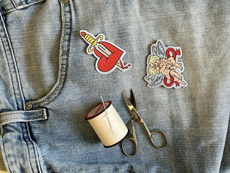 Here’s How to Sew on a Patch by Hand HiLabels