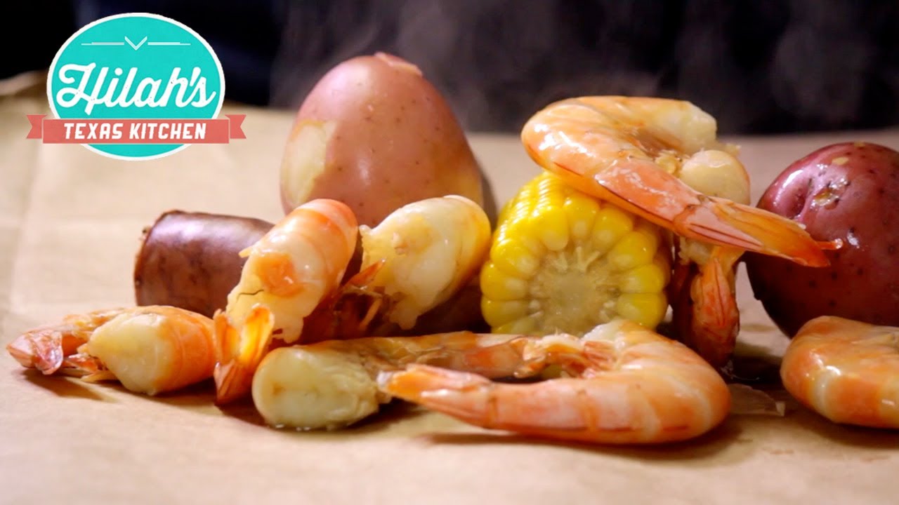 Shrimp Boil Hilah Cooking