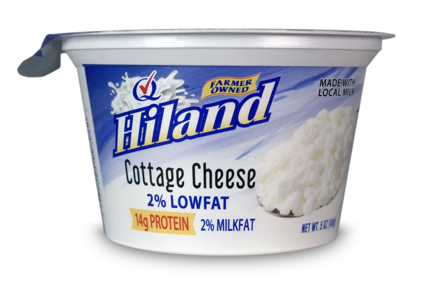 Hiland 2 Low Fat Cottage Cheese 5oz Hiland Dairy