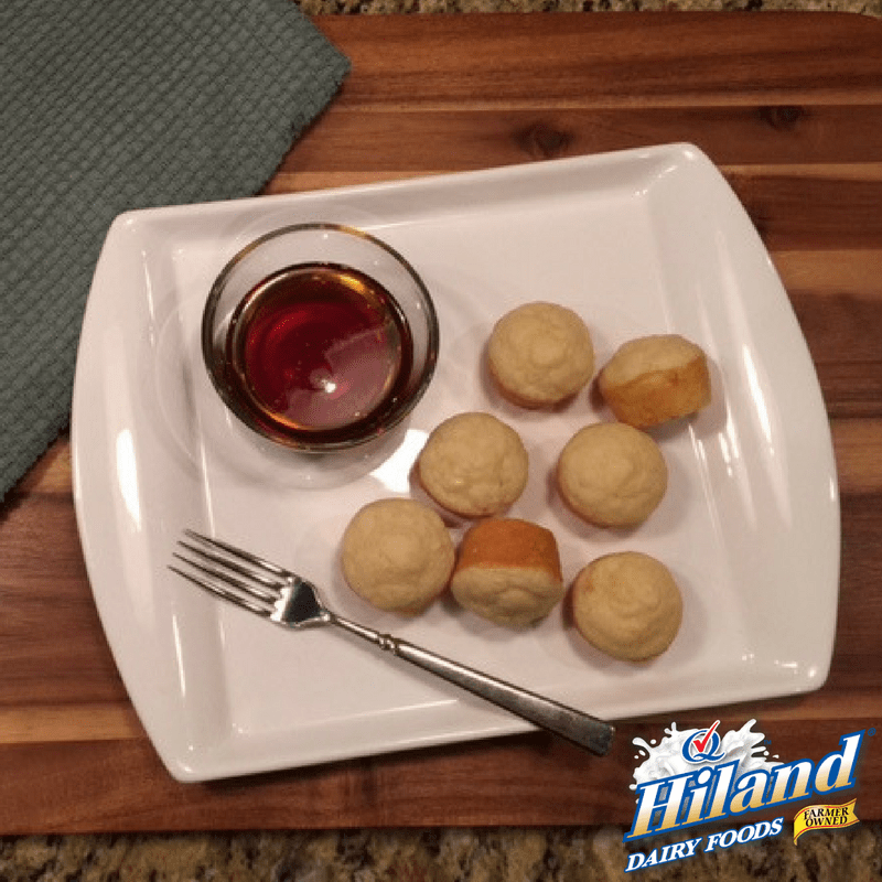 Mini Pancake Bites Hiland Dairy