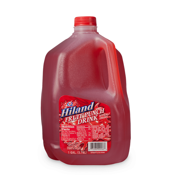 Fruit Drinks Hiland Dairy