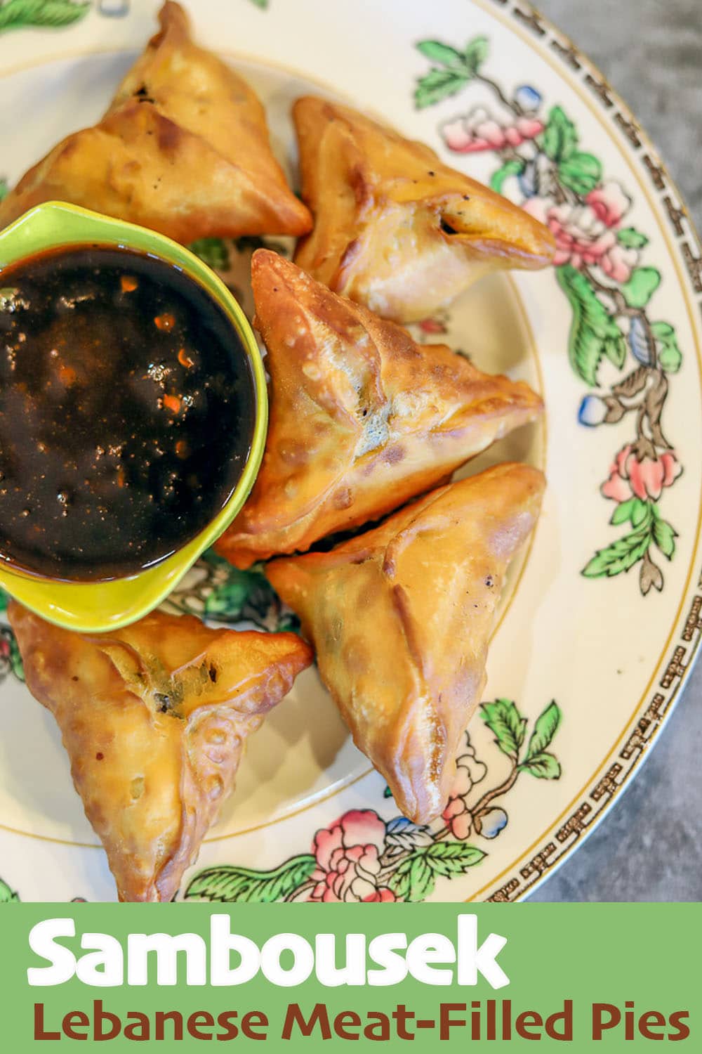 Sambousek (Lebanese MeatFilled Savory Pies) Hilda's Kitchen Blog