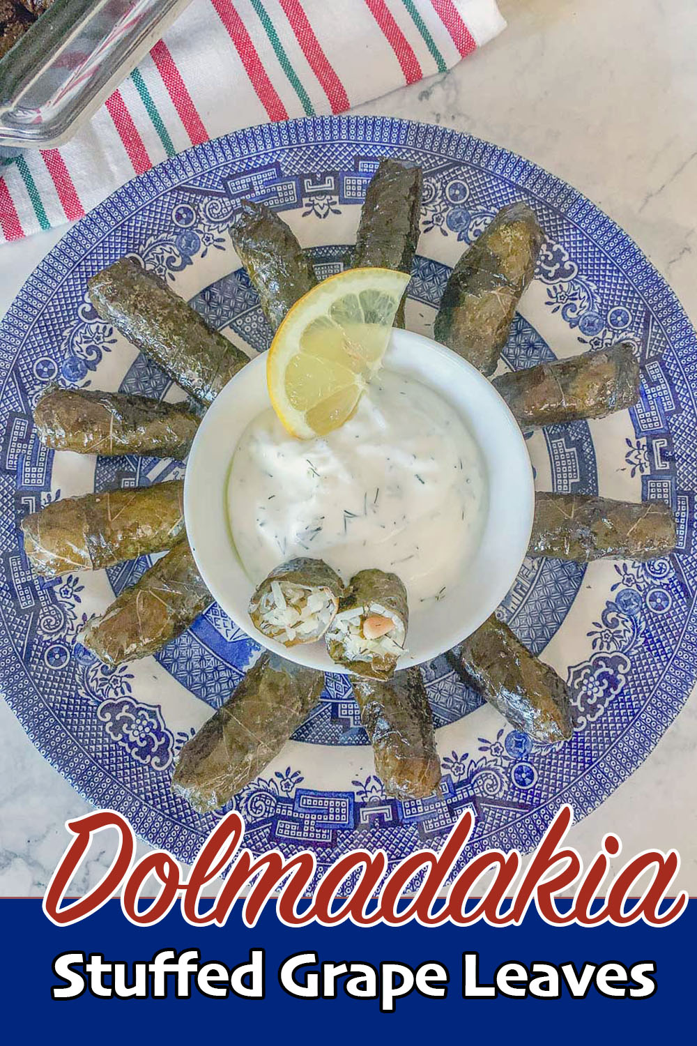 Dolmadakia (Dolmades) Stuffed Grape leaves Hilda's Kitchen Blog