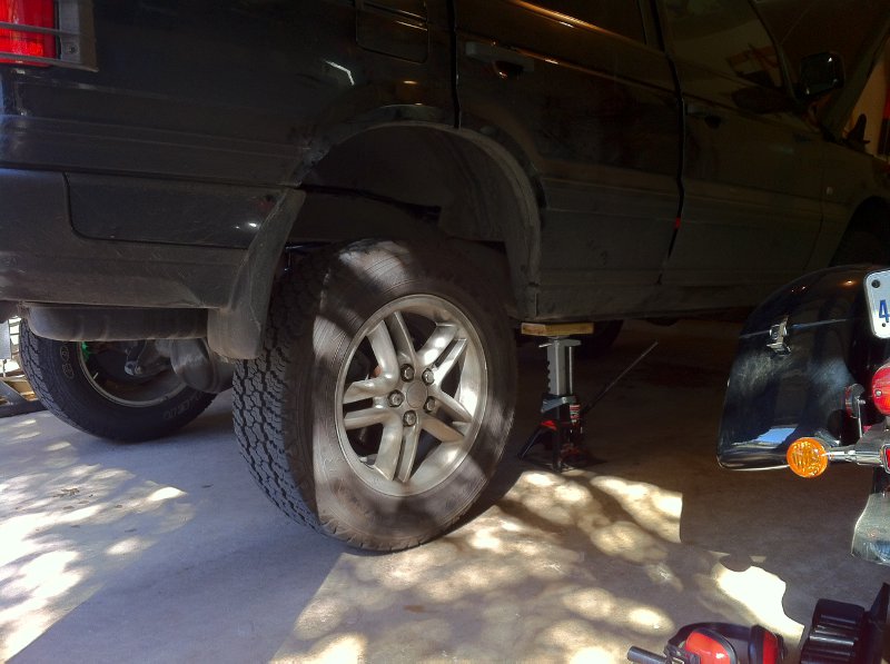 P38A Range Rover Coil Spring Conversion