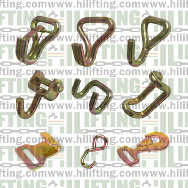Ratchet Strap Hooks, Tie Down Lashing Hooks Hilifting