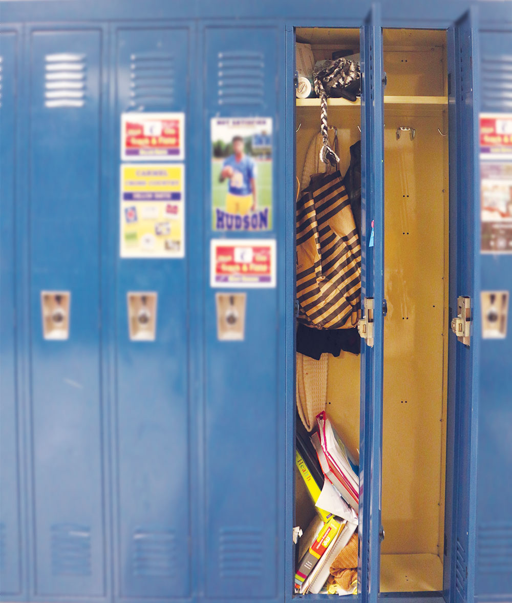 Locker Out Proactive locker initiative benefits both students