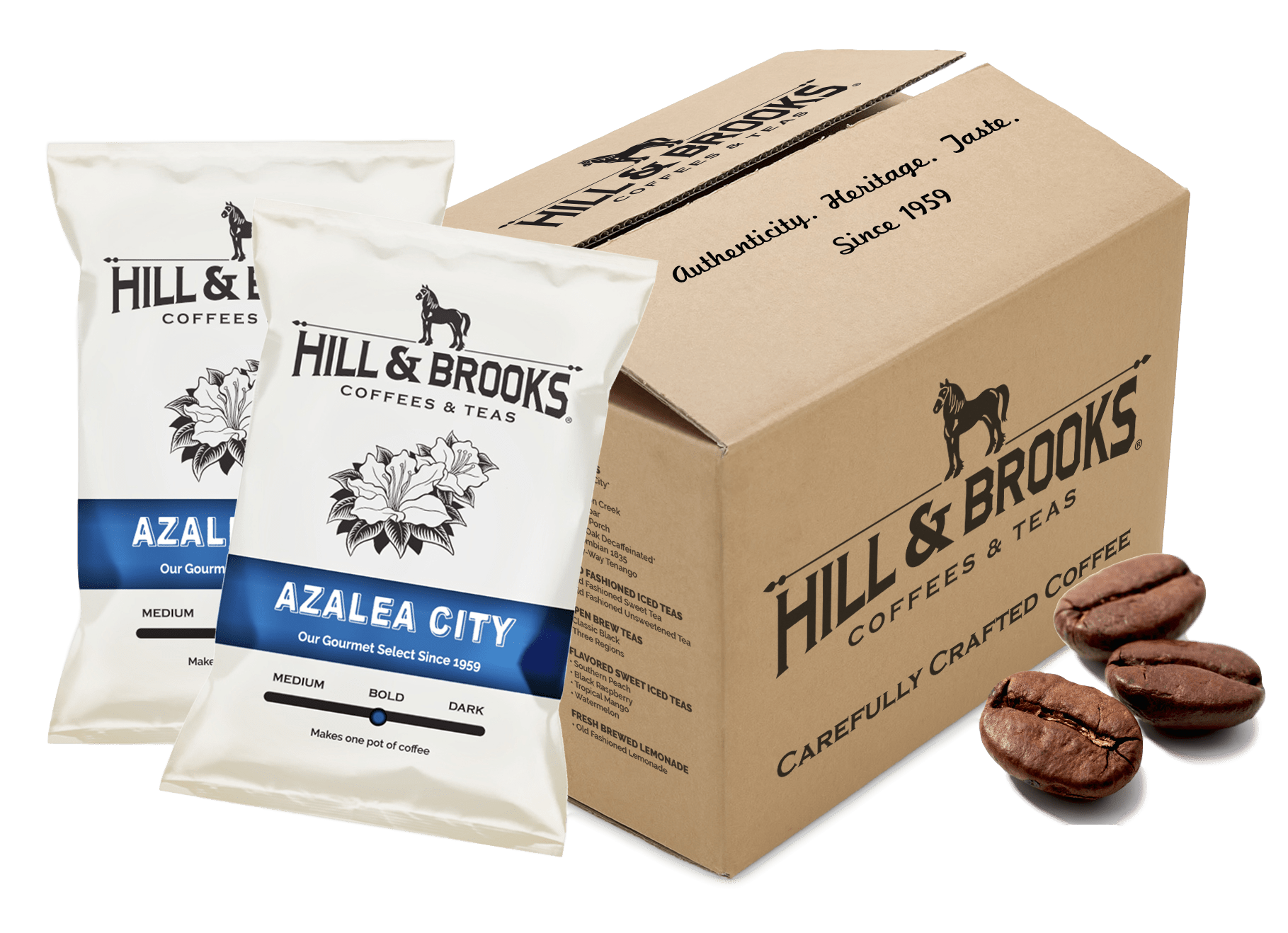AZALEA CITY Hill & Brooks Coffee and Tea Company, Inc