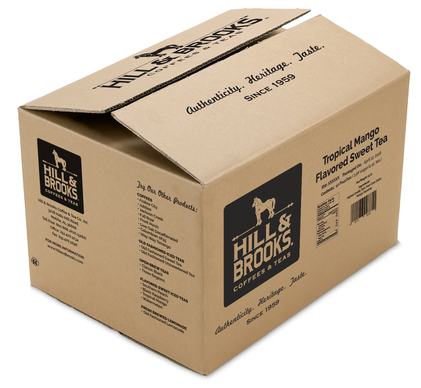 Shop Hill & Brooks Coffee and Tea Company, Inc