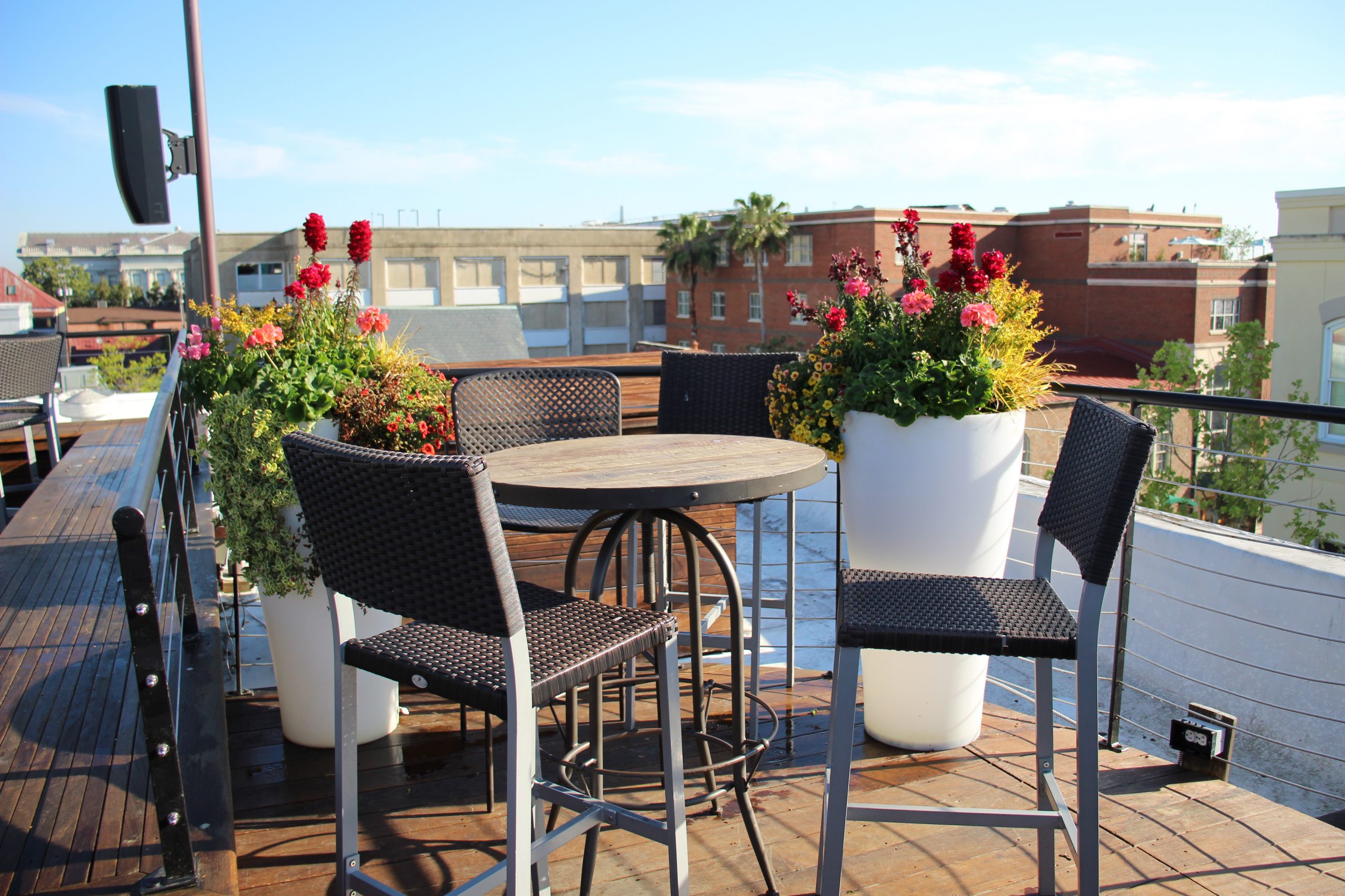 THE ROOFTOP AT THE VENDUE Hill Construction